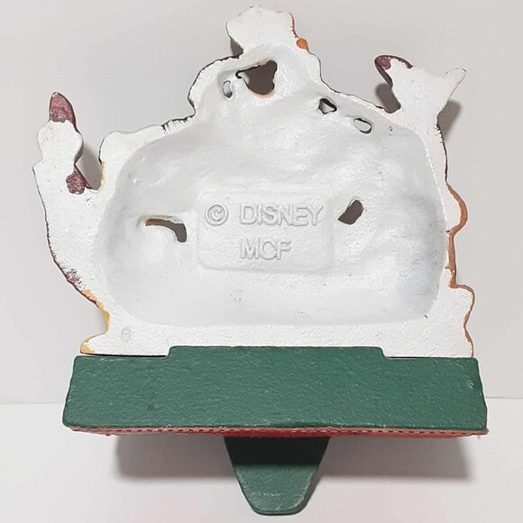 Disney Mickey & Friends Cast Iron Christmas Stocking Holder - Picture 4 of 4